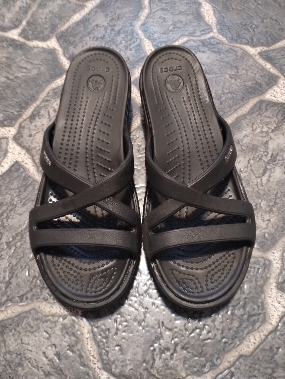 CROCS Patricia II Wedge Comfort sandals size 8